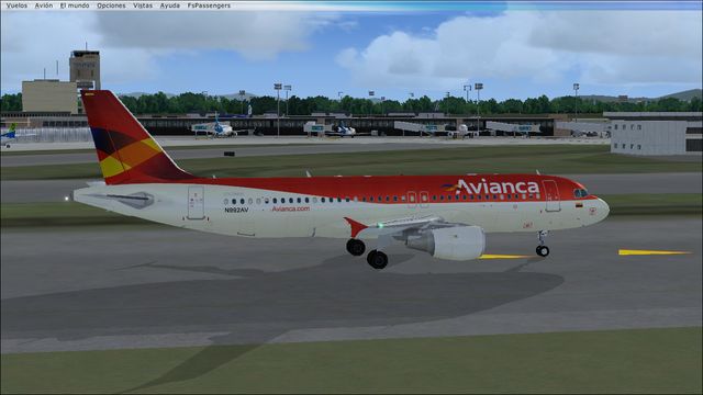 Airbus A320 Avianca en Eldorado Intl.