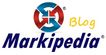 Este el el logo de Markipedia Blog que está en vigencia desde Abril de 2012.
