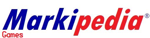 Logotipo de Markipedia Games que está en vigencia desde Noviembre de 2012.